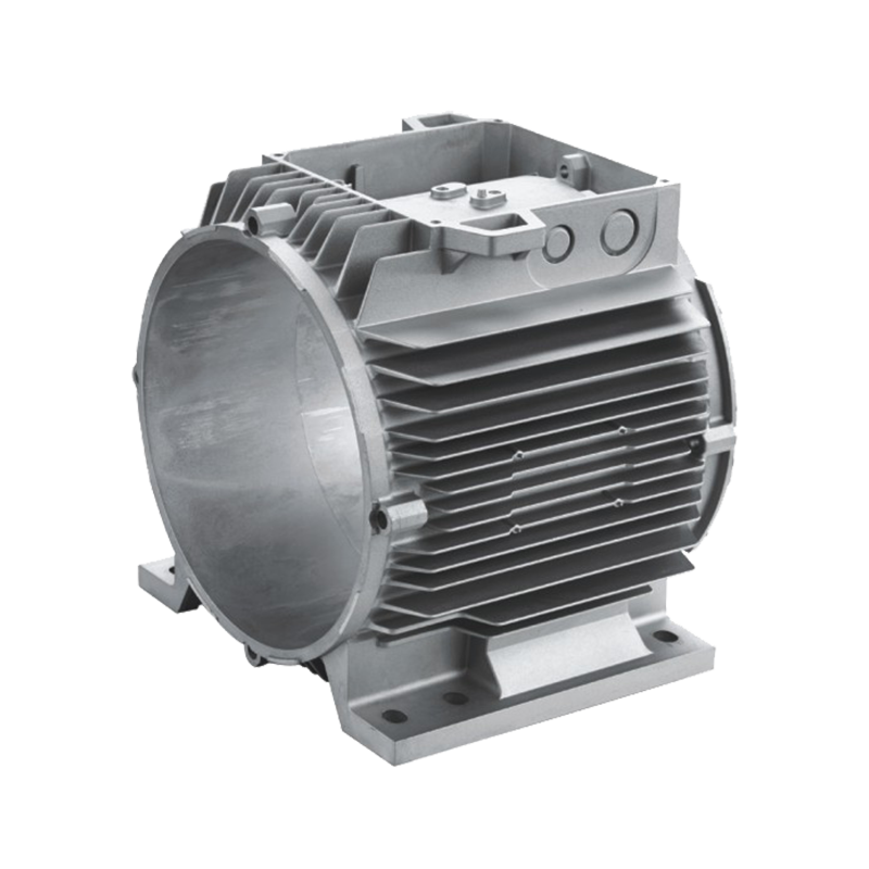 Elektrisk motorhusstator ram aluminium gjutning